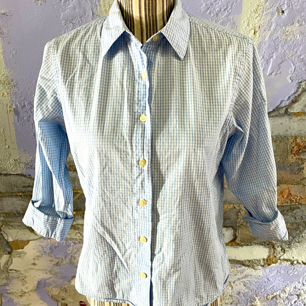 L.L. Bean size small button up shirt